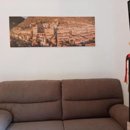 Ferienwohnung La Dimora Di Pietra Gubbio Exterior foto